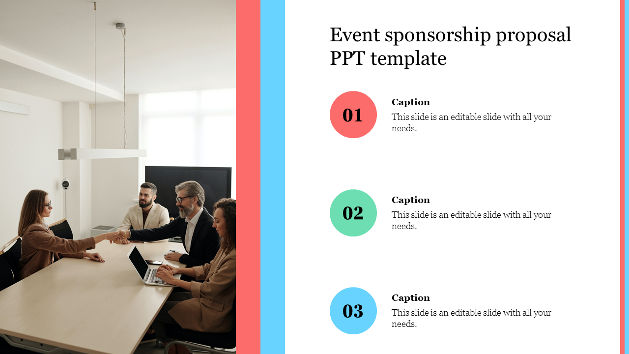Event sponsorship proposal PPT template